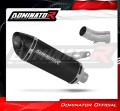 exhaust muffler DOMINATOR HP8 BLACK fits the motorcycle Triumph Speed Triple 1200 RS / RR 2021   2024 3