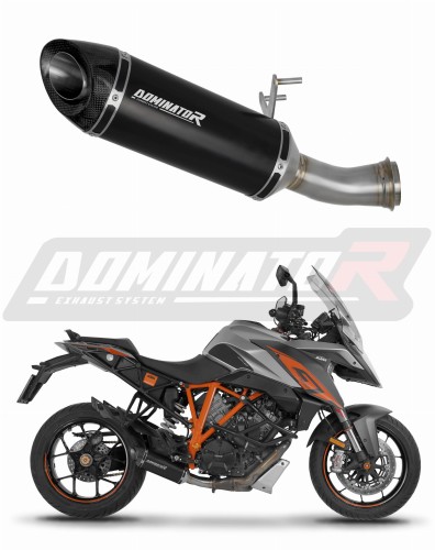 exhaust muffler DOMINATOR HP8 BLACK fits the motorcycle KTM 1290 Super Duke GT 2016   2024