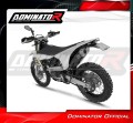 komplett kipufogórendszer DOMINATOR Full System S6 FEKETE dobbal, Husqvarna 701 Enduro 2026 motorkerékpárhoz 4