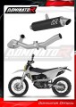 teljes kipufogórendszer DOMINATOR Full System GPF FEKETE dobbal, amely illeszkedik a Husqvarna 701 Enduro 2026 motorkerékpárhoz 2