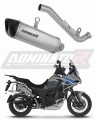 exhaust muffler DOMINATOR titanium HP6 fits the motorcycle Zontes 703F 2025   2026