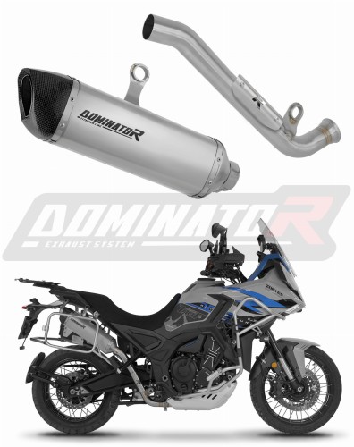 DOMINATOR HP6 Titán kipufogó dob Zontes 703F 2025 - 2026 motorkerékpárhoz