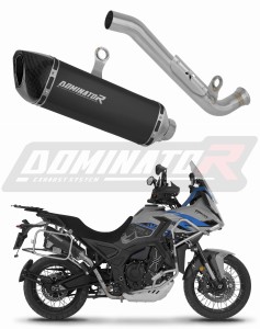 Zontes 703F 2025 - 2026 kipufogó dob HP6 BLACK + dB killer