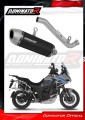 exhaust muffler DOMINATOR S6 BLACK fits to Zontes 703F 2025  2026 2