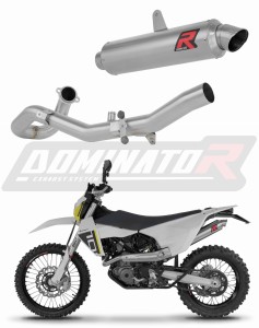 Husqvarna 701 Supermoto SM 2026 Full system Leömlő kipufogó dob GPF + dB killer