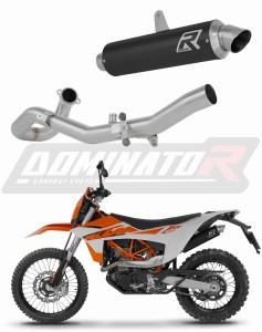 KTM 690 SMC-R 2026 Teljes rendszer Kipufogócsonk kipufogó dob GPF BLACK + dB killer