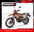 DOMINATOR Full System S6 FEKETE komplett kipufogórendszer KTM 690 SMC-R 2026 motorkerékpárhoz 6