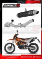 komplett DOMINATOR kipufogórendszer GPF FEKETE dobbal, KTM 690 SMC-R 2026 motorkerékpárhoz 2