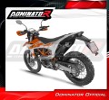 complete exhaust system with muffler DOMINATOR Full System GPF BLACK fits the motorcycle KTM 690 SMC R 2026  4
