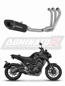 Yamaha MT-09 2017 - 2020 Full system gyűjtőcső kipufogó dob HP8 BLACK + dB killer