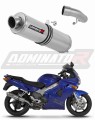 exhaust muffler DOMINATOR ROUND fits the motorcycle Honda VFR 800 Fi 1998   2001