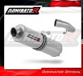 exhaust muffler DOMINATOR ROUND fits the motorcycle Honda VFR 800 Fi 1998   2001 3