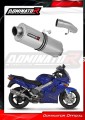 exhaust muffler DOMINATOR oval fits the motorcycle Honda VFR 800 Fi 1998   2001 2
