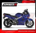 exhaust muffler DOMINATOR HP1 BLACK fits to Honda VFR 800 Fi 1998  2001 5