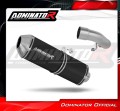 exhaust muffler DOMINATOR OVR BLACK fits the motorcycle Honda VFR 800 Fi 1998   2001 3