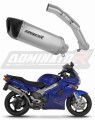 exhaust muffler DOMINATOR titanium HP6 fits the motorcycle Honda VFR 800 Fi 1998   2001