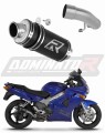 DOMINATOR GP1 FEKETE kipufogó dob Honda VFR 800 Fi 1998 - 2001 motorkerékpárhoz