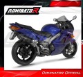 DOMINATOR HP6 FEKETE kipufogó dob Honda VFR 800 Fi 1998 - 2001 motorkerékpárhoz 4
