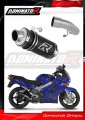 DOMINATOR GP1 FEKETE kipufogó dob Honda VFR 800 Fi 1998 - 2001 motorkerékpárhoz 2