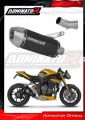DOMINATOR S3 FEKETE kipufogó dob, amely illeszkedik a Triumph Speed Triple 1200 RS / RR 2021 - 2024 motorkerékpárhoz 2