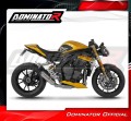 complete exhaust system with muffler DOMINATOR Full System S3 fits the motorcycle Triumph Speed Triple 1200 RS / RR 2021   2024 5