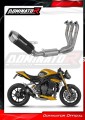 teljes DOMINATOR kipufogórendszer S3 FEKETE dobbal, amely illeszkedik a Triumph Speed Triple 1200 RS / RR 2021 - 2024 motorkerékpárhoz 2