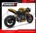 teljes DOMINATOR kipufogórendszer S3 FEKETE dobbal, amely illeszkedik a Triumph Speed Triple 1200 RS / RR 2021 - 2024 motorkerékpárhoz 4