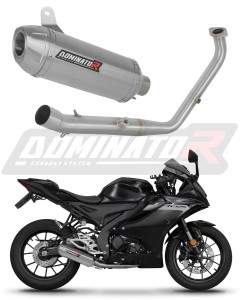 Yamaha YZF R125 2024 - 2026 (Euro 5+) Teljes rendszer Leömlő kipufogó dob S3 + dB killer