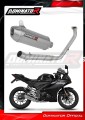 complete exhaust system with muffler DOMINATOR Full System S3 fits the motorcycle Yamaha YZF R125 2021   2024 2