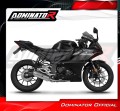 komplett DOMINATOR Full System S3 kipufogórendszer S3 dobbal, amely illeszkedik a Yamaha YZF R125 2021 - 2024 motorkerékpárhoz 4