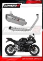 complete exhaust system with muffler DOMINATOR Full System S3 fits the motorcycle Yamaha YZF R125 2019   2020 2