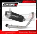 komplett DOMINATOR Full System S3 FEKETE kipufogórendszer és kipufogódob Yamaha MT 125 2024 - 2026 motorkerékpárhoz 3