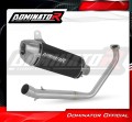 kompletny układ wydechowy z tłumikiem DOMINATOR Full System S3 CZARNY pasujący do motocykla Yamaha MT 125 2020  3