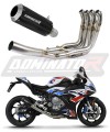 complete exhaust system with muffler DOMINATOR Full System GP BLACK fits the motorcycle BMW M1000RR 2020   2024 2