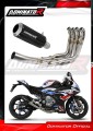 complete exhaust system with muffler DOMINATOR Full System GP BLACK fits the motorcycle BMW M1000RR 2020   2024 3