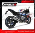 complete exhaust system with muffler DOMINATOR Full System titanium HP6 fits the motorcycle BMW M1000RR 2020   2024 5