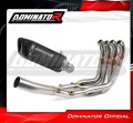 complete exhaust system with muffler DOMINATOR Full System HP6 BLACK fits the motorcycle BMW M1000RR 2020   2024 4