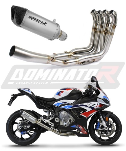 teljes kipufogórendszer DOMINATOR Full System Titán HP6 dobbal, amely illeszkedik a BMW S1000RR 2019 - 2026 motorkerékpárhoz