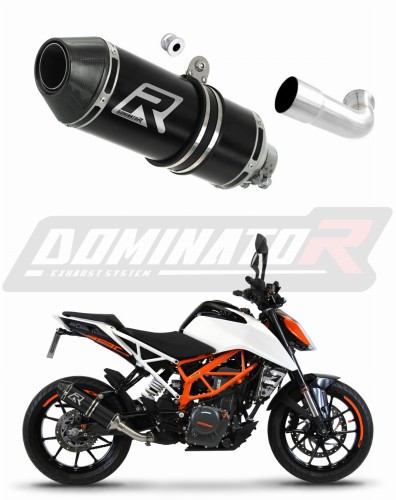 DOMINATOR HP3 FEKETE kipufogó dob KTM 390 Duke 2017 - 2020 motorkerékpárhoz