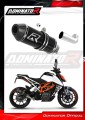 exhaust muffler DOMINATOR HP3 BLACK fits the motorcycle KTM 390 Duke 2017   2020 2