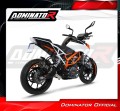 exhaust muffler DOMINATOR HP3 BLACK fits the motorcycle KTM 390 Duke 2017   2020 4