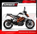 DOMINATOR HP3 FEKETE kipufogó dob KTM 390 Duke 2017 - 2020 motorkerékpárhoz 5