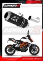exhaust muffler DOMINATOR GP BLACK fits the motorcycle KTM 390 Duke 2017   2020 2