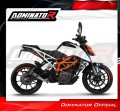 exhaust muffler DOMINATOR GP BLACK fits the motorcycle KTM 390 Duke 2017   2020 5