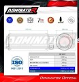DOMINATOR GP FEKETE kipufogó dob KTM 390 Duke 2017 - 2020 motorkerékpárhoz 6