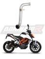decat középdob DOMINATOR Mid Pipe KTM 390 DUKE 2017 - 2020 motorkerékpárhoz 7