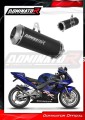 DOMINATOR GP FEKETE kipufogó dob Honda CBR 954 2002 - 2003 motorkerékpárhoz 3