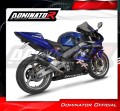 DOMINATOR GP FEKETE kipufogó dob Honda CBR 954 2002 - 2003 motorkerékpárhoz 5