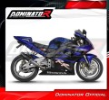 DOMINATOR GP FEKETE kipufogó dob Honda CBR 954 2002 - 2003 motorkerékpárhoz 6