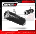 DOMINATOR GP FEKETE kipufogó dob, amely illeszkedik a Suzuki GSXR 600 K1-K5 2001 - 2005 motorkerékpárhoz 4